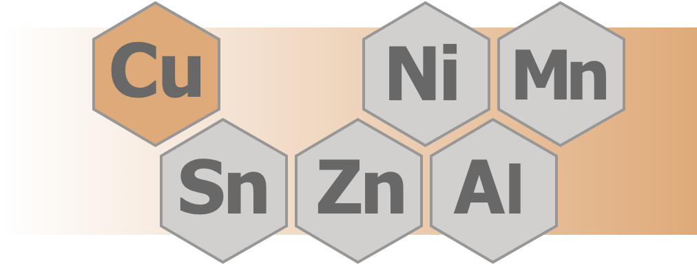 Bronze Alloy Elements